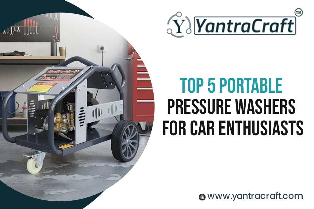 Top 5 Portable Pressure Washer for Car Enthusiasts