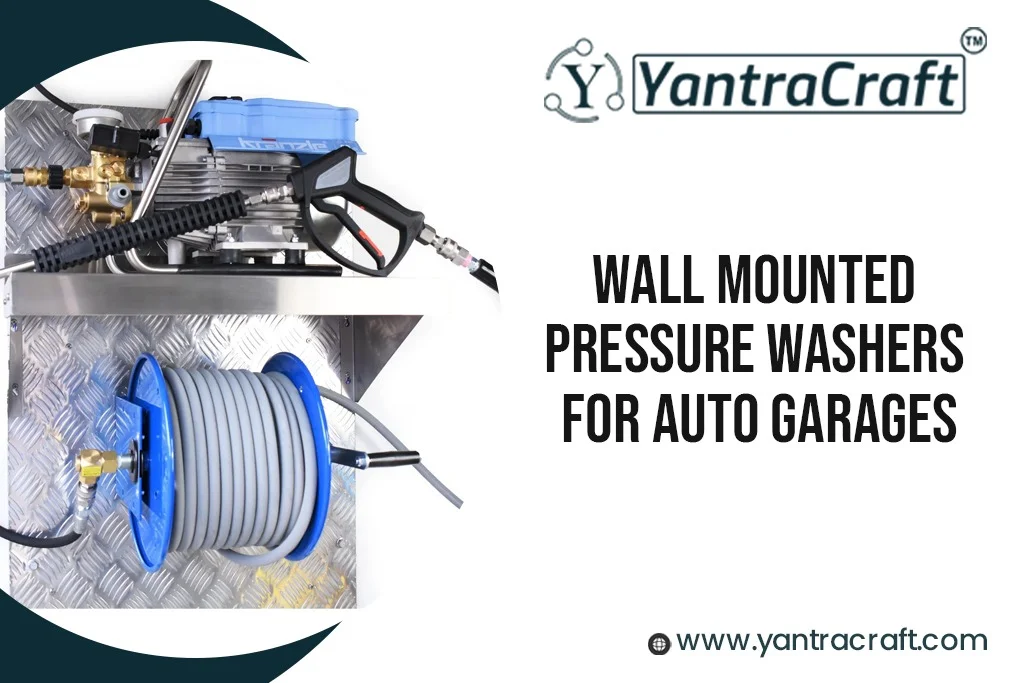 Wall Mounted Pressure Washers for Auto Garages