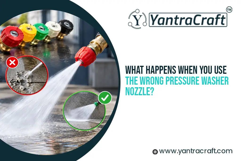 What Happens When You Use the Wrong Pressure Washer Nozzle?