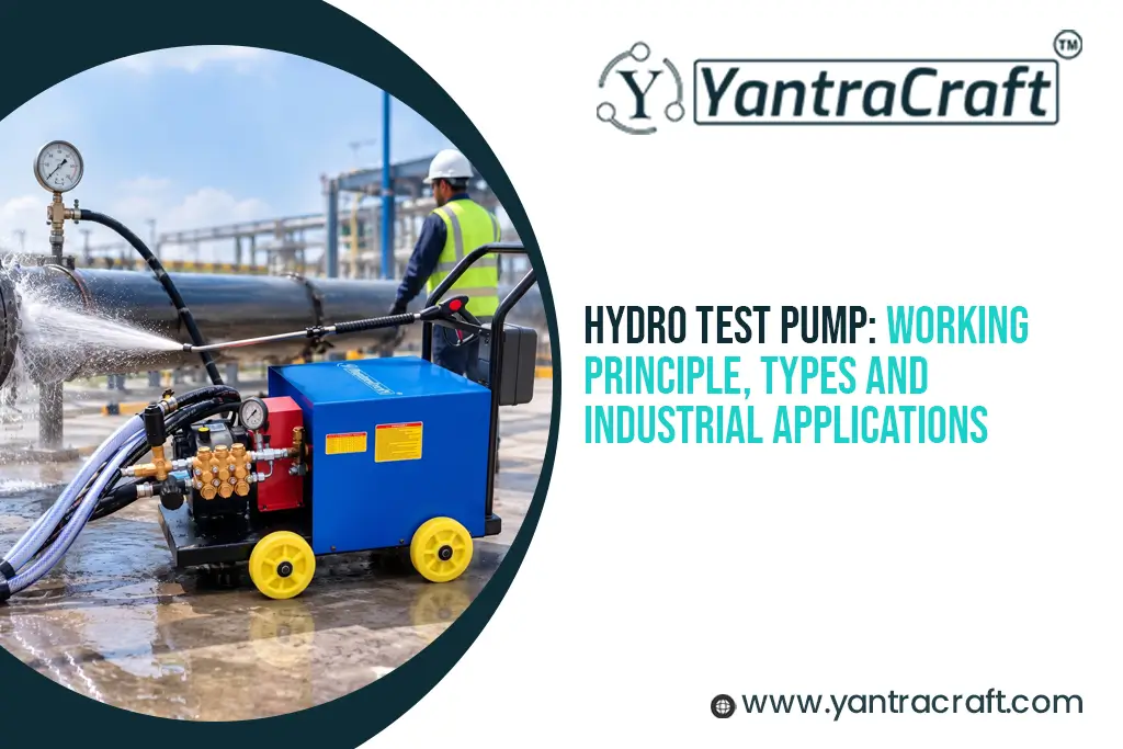 Hydro Test Pump: Working Principle, Types and Industrial Applications