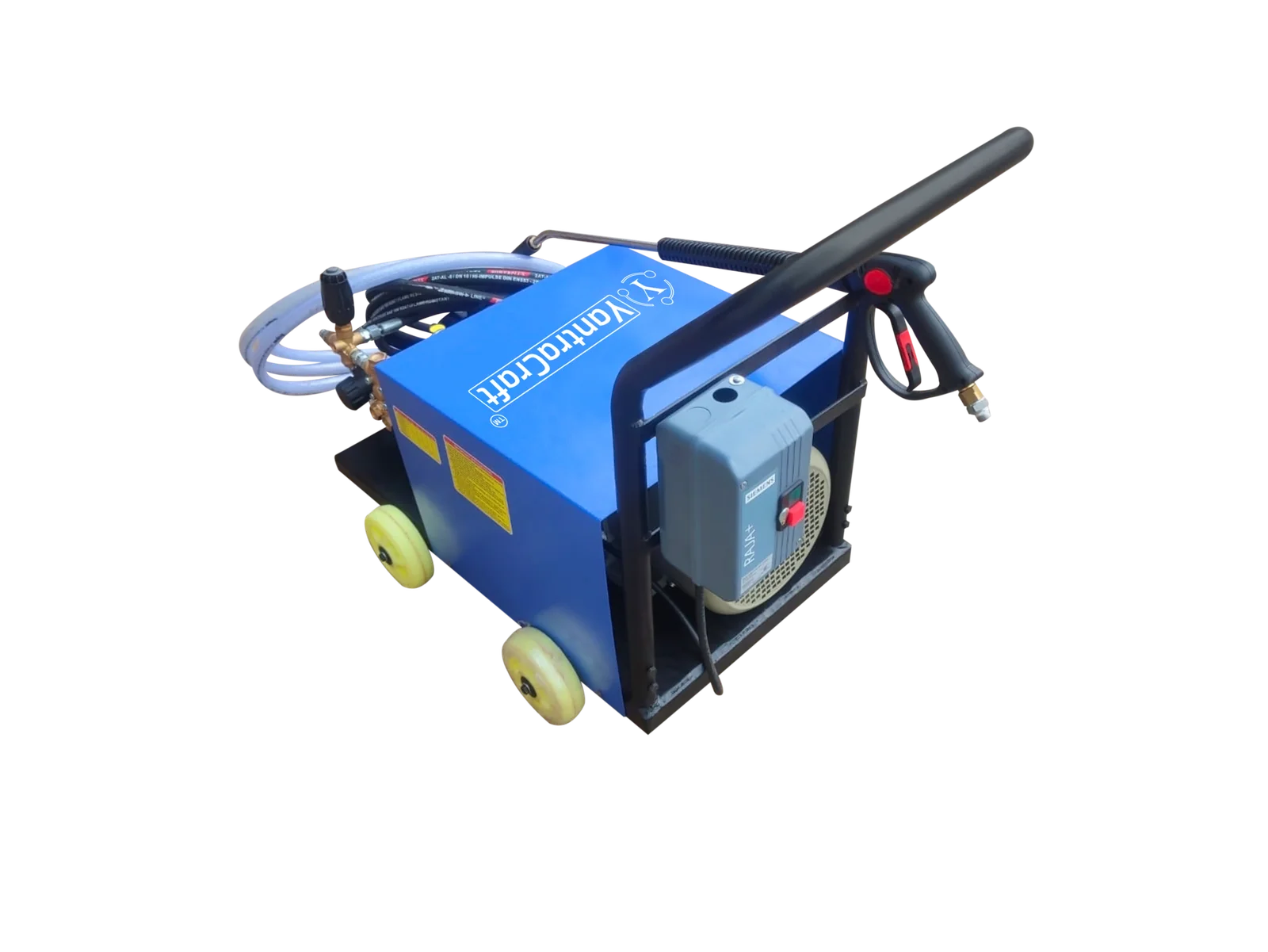 YantraCraft portable pressure washer side view