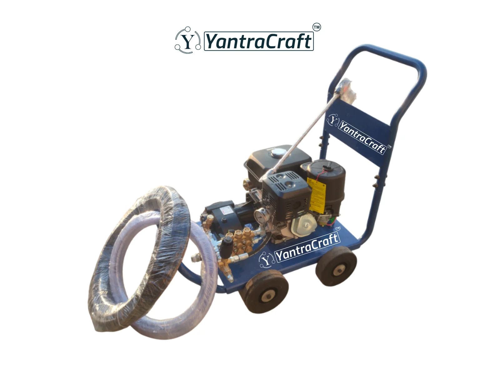 YantraCraft portable pressure washer side view