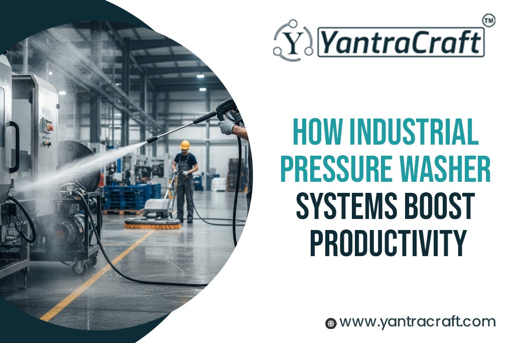 How Industrial Pressure Washer Systems Boost Productivity