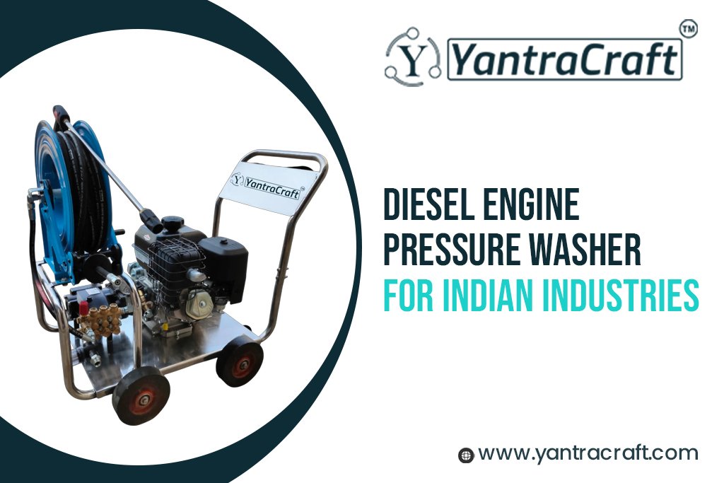 Diesel Engine Pressure Washer for Indian Industries
