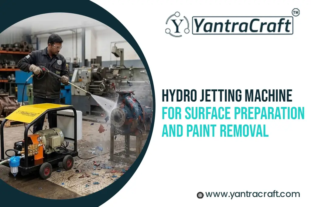 Hydro Jetting Machine for Surface Preparation